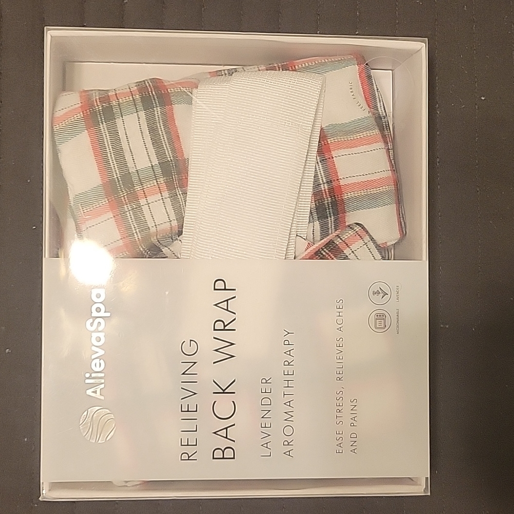 AlievaSpa Lavender Aromatherapy Back Wrap